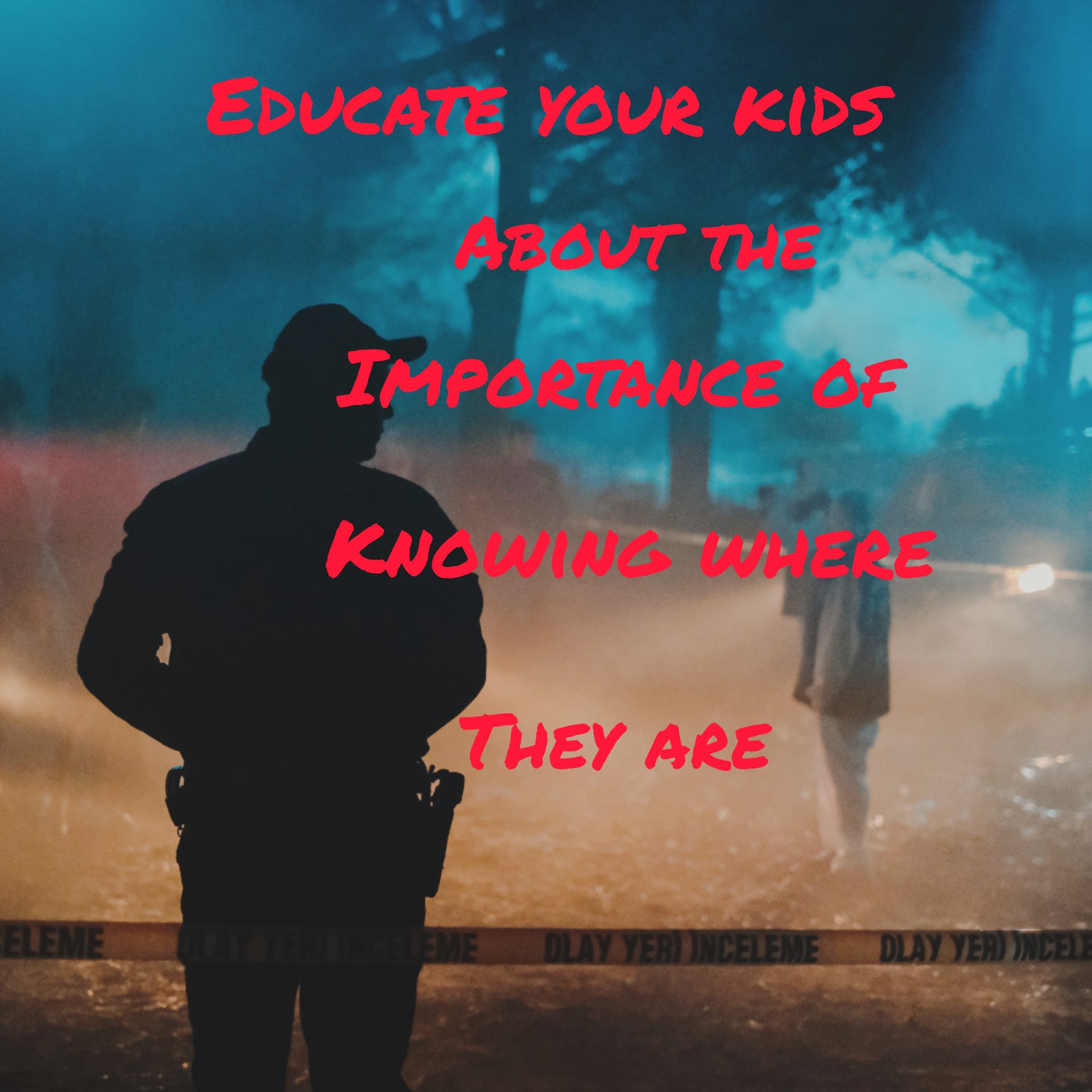 Human trafficking awareness - keeping children safe with tracking apps