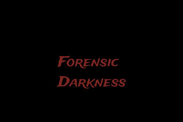 Forensic Darkness awareness logo